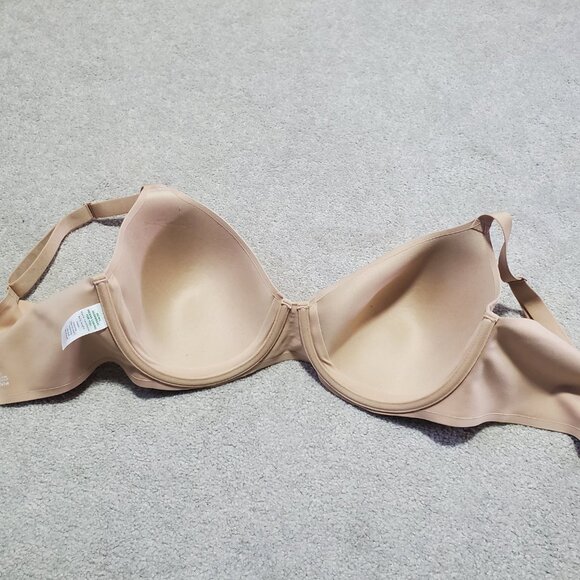 AERIE Smoothez Full Coverage Lightly Lined Bra Padded Underwire Nude Women's 38D - Picture 8 of 13